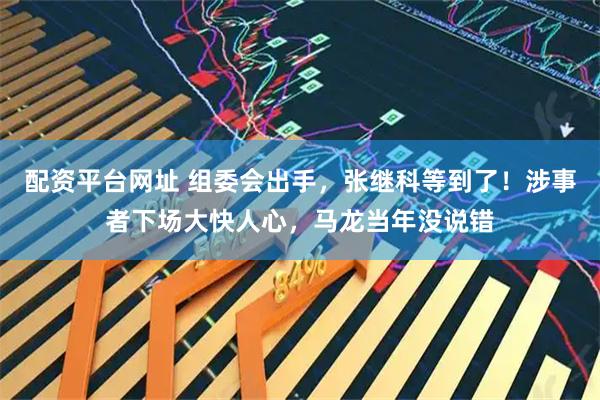 配资平台网址 组委会出手，张继科等到了！涉事者下场大快人心，马龙当年没说错